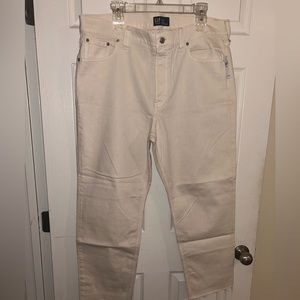 Gap high rise cheeky straight jeans